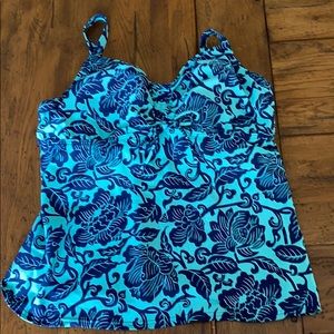 Lands End swim top 14D